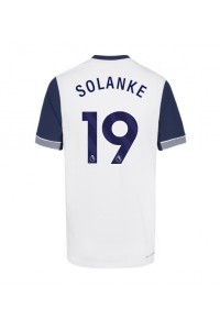 Tottenham Hotspur Dominic Solanke #19 Jalkapallovaatteet Kotipaita 2024-25 Lyhythihainen